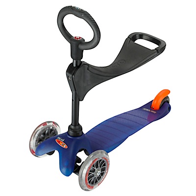 Mini Micro T-bar Scooter with Seat and O-Bar Handle