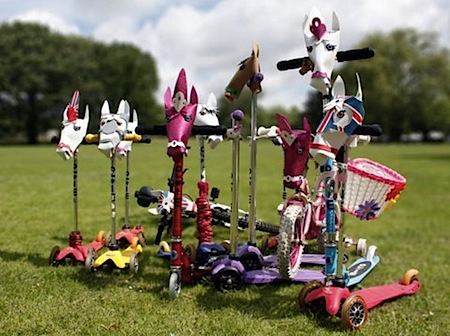 Handlebar Heroes on Micro Scooters