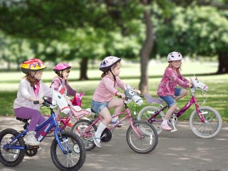 Handlebar Heroes on bikes