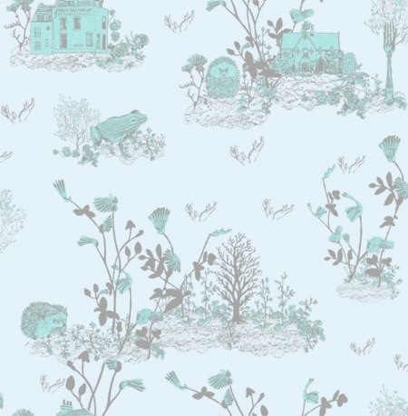 Woodland Wallpaper by Sian Zeng
