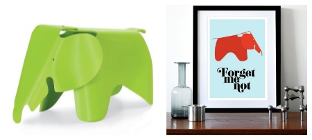 Eames Elephant and Yumalum Print