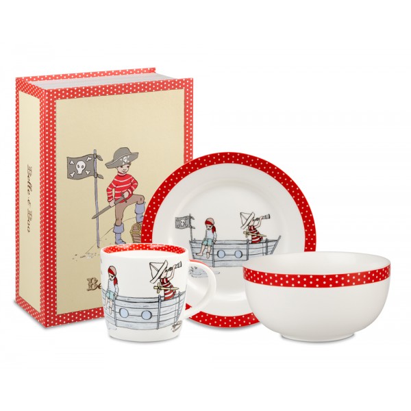 Belle & Boo Pirate Party chinaware