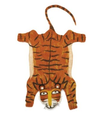 VA Tiger Rug featured on Bambino Goodies