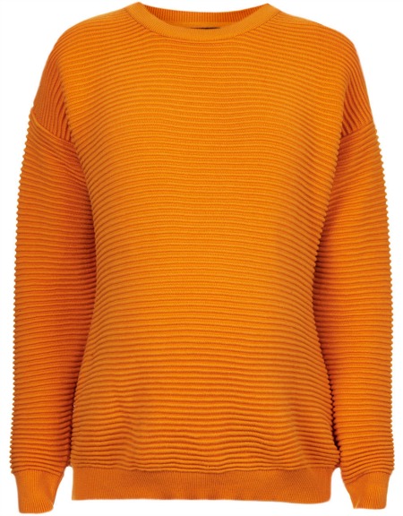 Orange Maternity Jumper from Topshop