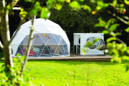 Glisten Camping 'glamping' in the south of France 