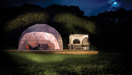 Glisten Camping 'glamping' in the south of France 