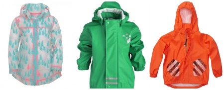 Cool kids rain coats