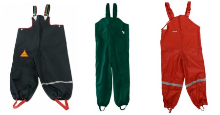 Waterproof dungarees for kids