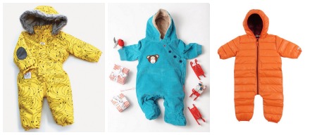Winter Snow Suits and Pram Stuits