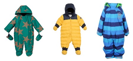 pram suits for babies - snow suits for kids