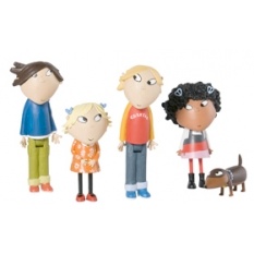 Charlie and Lola mini figures