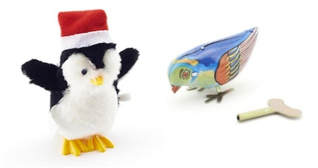 wind-up toys from the V&A Museum Of Childhood