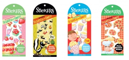 Scratch-and-Sniff stickers by Peaceable Kingdom