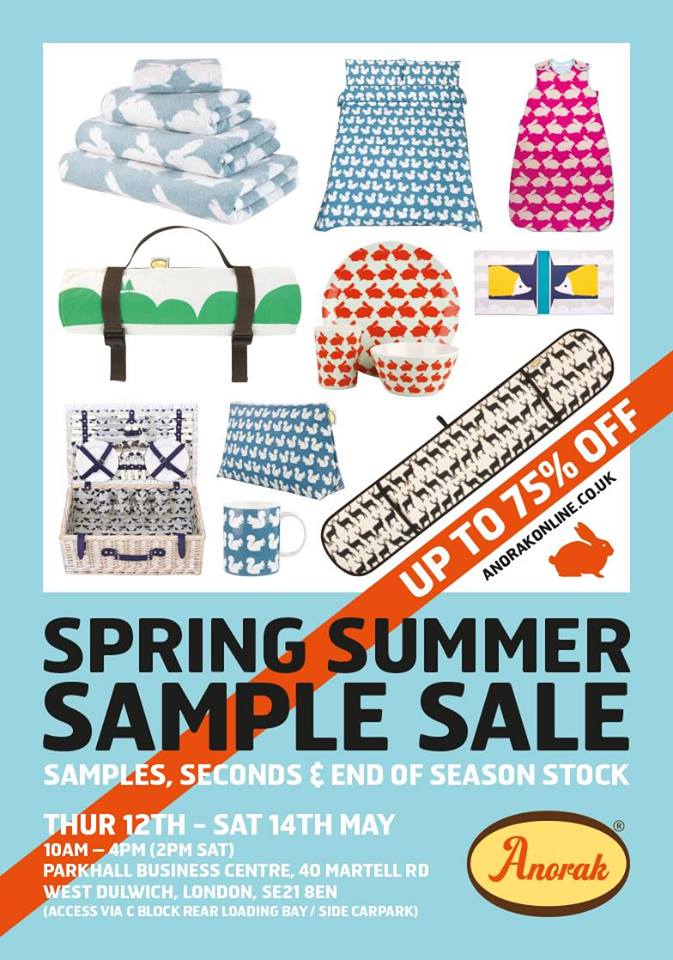 Anorak Sample Sale