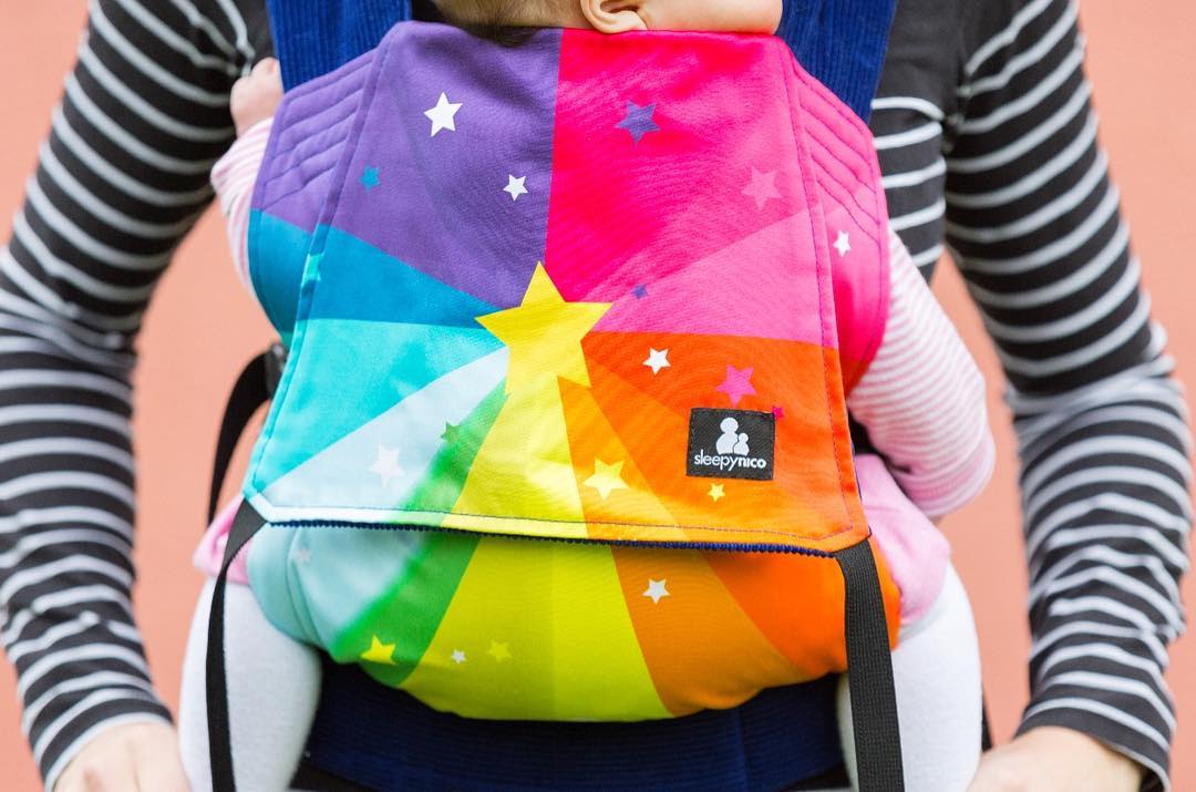 Wild Things rainbow starburst carrier