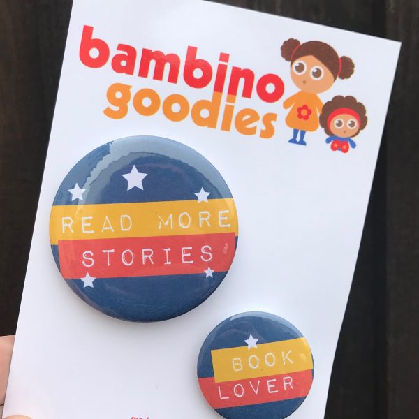 Book Lover badge set