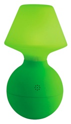 green wobble lamp by habiat